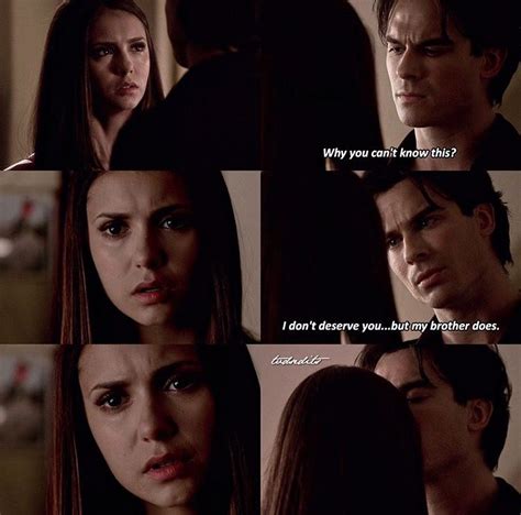 The Vampire Diaries 4x01 Elena Remembering Her Compelled Away Memories Of Damon Telling Her He