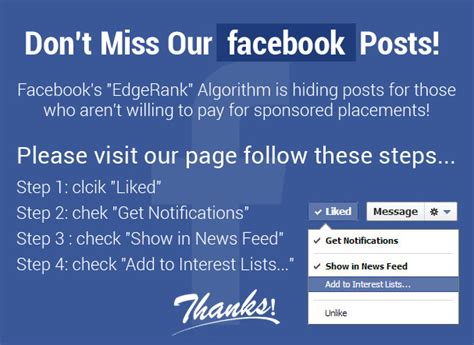 You can choose to have the box collating recent posts by others at the top of your page. Facebook Page Posts Not Showing In News Feed: What's The Deal?