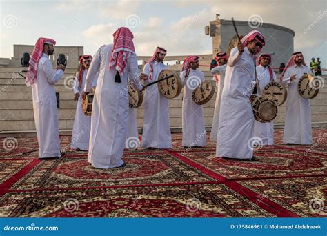 Qatar Traditional Folklore Dance Ardah Dance In Katara Cultural Village