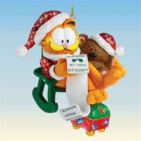 Garfield Christmas Ornaments Your 1st One Is Free The Danbury Mint