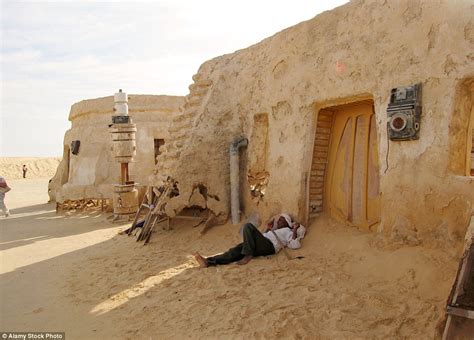 Abandoned Star Wars Sets Deep In The Tunisian Desert Like Mos Espa