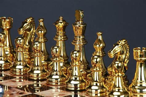 Chess Board Gold And Silver Chess Board Themed Chess Sets Chess