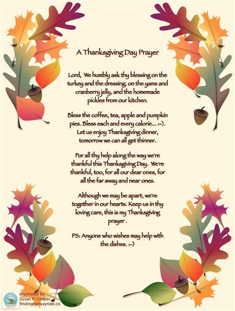 Thanksgiving day by lydia maria child over the river, and through the wood. Thanksgiving Day Prayer: #Poem search Pinterest"> #Poem - Finding Our Way Now - Fit for Fun