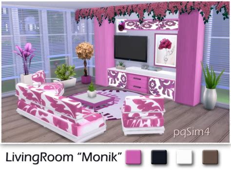 Pqsims4 Livingroom Monik • Sims 4 Downloads