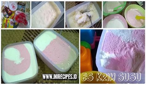 100 gr gula pasir 4 btr kuning telur 250 gr susu segar 250 gr krim segar 30 gr pasta es krim vanila cara membuat Pin di Aneka Resep Es