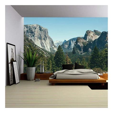 Wall26 Nature Landscape With Cliffs Removable Wall Mural Self