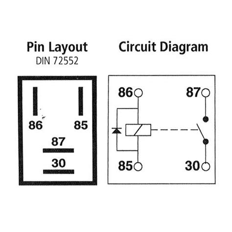 Relay Pin Wiring Diagram Wiring Harness Diagram