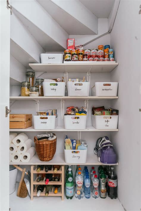 Opening under the stairs for full walk in pantry. 21 Clever Under Stair Storage Design Ideas To Maximize The ...