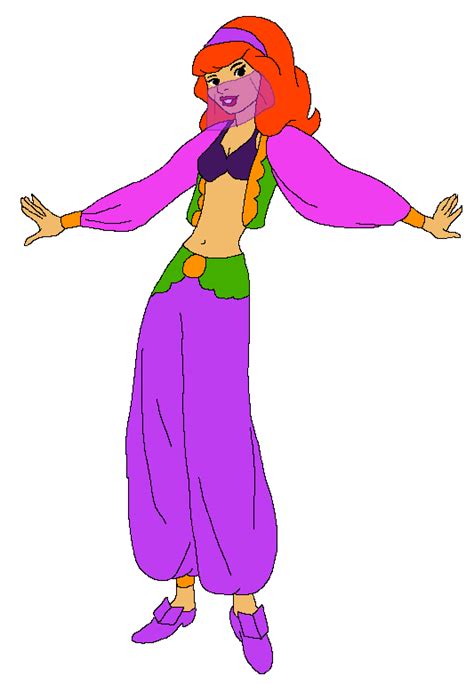 Daphne In A Harem Outfit By Danfrandes On Deviantart