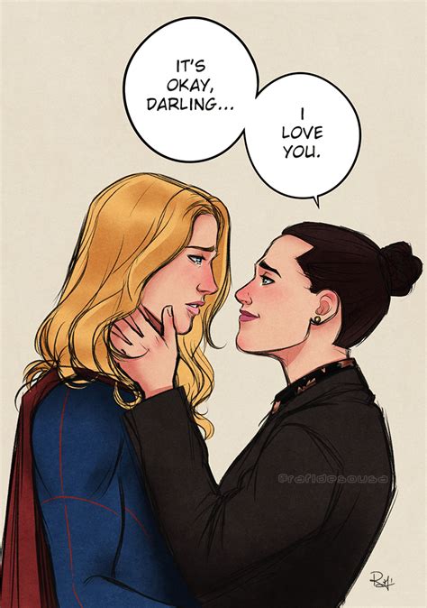 She Loves You By Rafidesousa On Deviantart Supergirl Comic