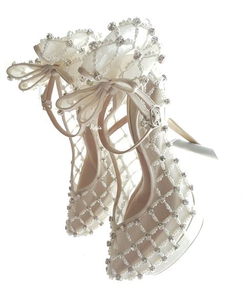 Ribbon Shoes By Regis Bridal Shoes Regis Bridal Shoes Bridestory
