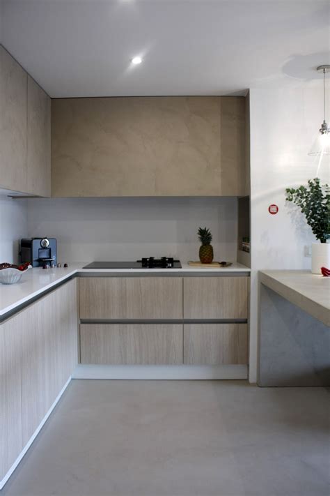 Suelos laminados para baños ¿puede ser? Cocina de microcemento y madera www.victoriaaragones.com ...