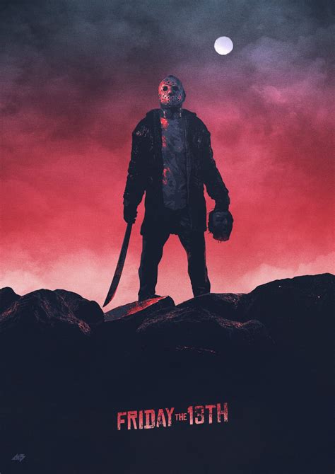 Friday The 13th Posterspy Friday The 13th Poster Horror Villians