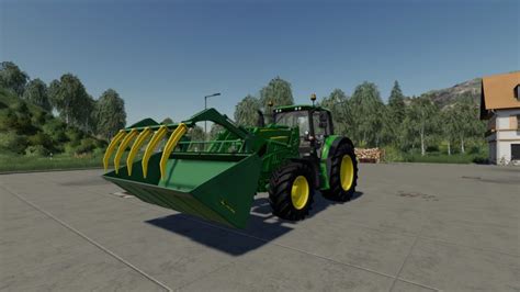 John Deere Grapple Bucket Fs19 Mod Mod For Farming Simulator 19