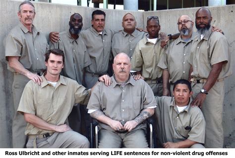 Ross Ulbricht And Other Inmates Serving Life Sentences — Prison Photo
