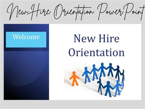 New Hire Orientation Powerpoint Template Editable Powerpoint Etsy Uk