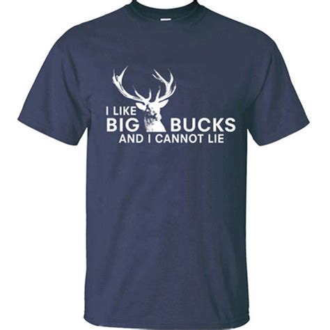 I Like Big Bucks And I Cannot Lie Statement Shirt Animal Hug