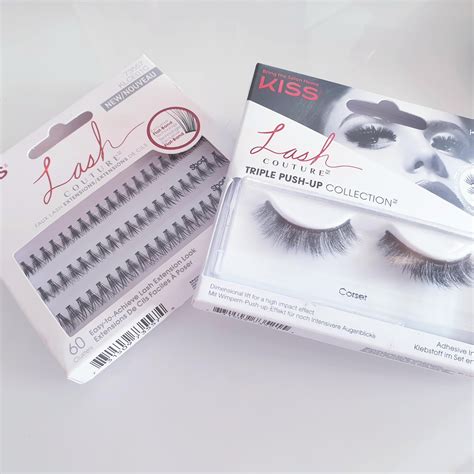To be fair, kiss are joint number one on my list of favourite false eyelash brands (alongside eylure). Kiss Lash Couture Triple Push Up & Extensions | Review ...