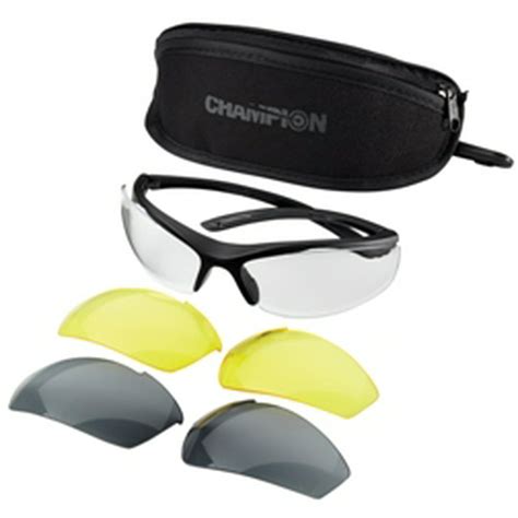 Champion Traps And Targets Shooting Glasses Open Mulit Lens