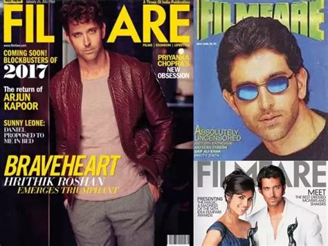 take a look at hrithik roshan s best filmfare covers till date