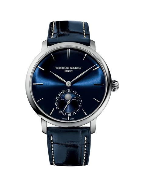 Frederique Constant Slimline Moonphase Manufacture Watch Fc 705n4s6