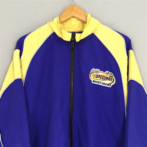 Speedway Motorsport Racing Car Jacket Medium Weekly Racing Etsy