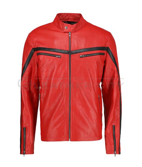 Leather Cafe Racer Jackets For Men