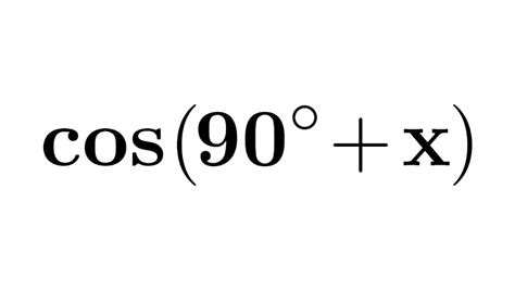 cos 90 x cos 90 a cos 90 theta identity for cos 90 x value of cos 90 a