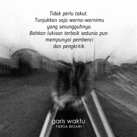 Garis Waktu Kata Kata Fiersa Besari