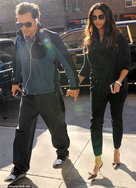 Matthew Mcconaughey And Wife Camila Alves Enjoy New York Stroll Daily