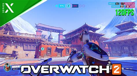 Overwatch 2 Xbox Series X 120fps Mystery Heroes Gameplay Youtube