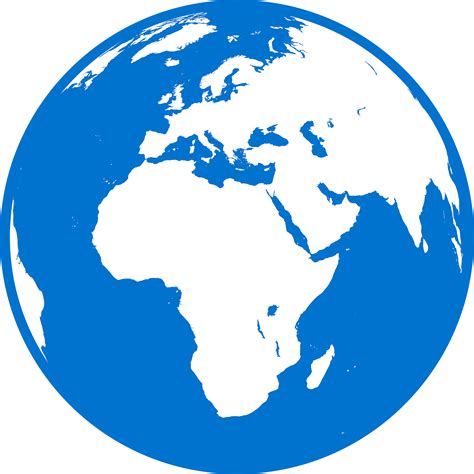 Globe Europe Detailed Blue Academics Without Borders Universitaires