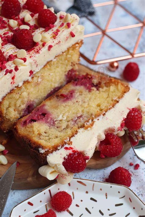 White Chocolate Raspberry Loaf Cake Jane S Patisserie