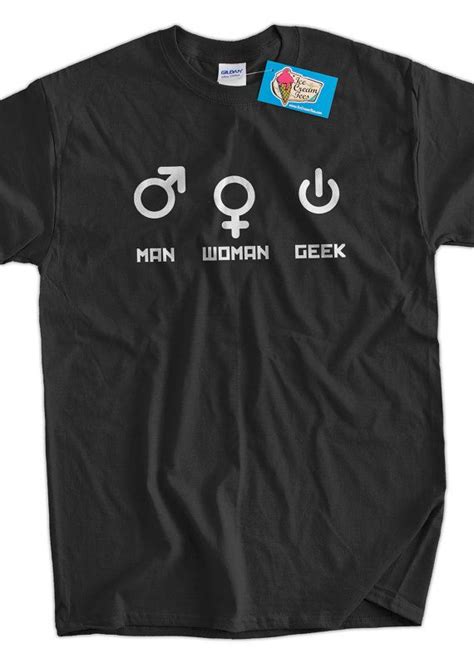 Computer Geek T Shirt Funny Nerd Man Woman Geek T Shirt Ts For Dad Screen Printed T Shirt Tee