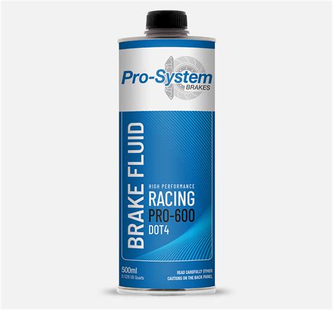 High Performance Brake Fluid 500ml Pro System