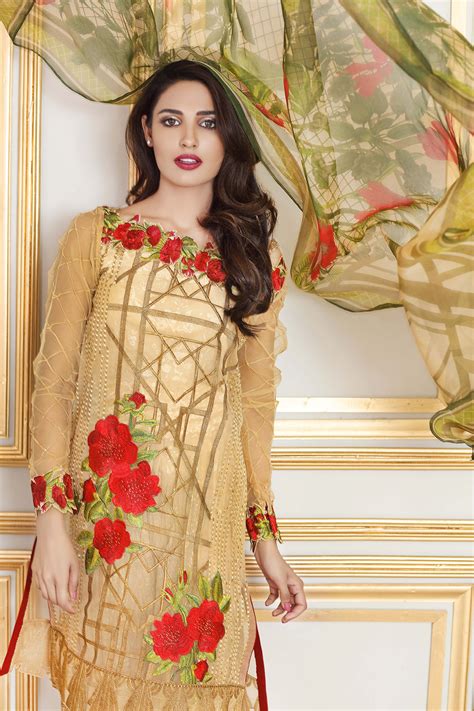 Gul Ahmed Festive Eid Collection 2018 Lawn Silk And Chiffon Dresses