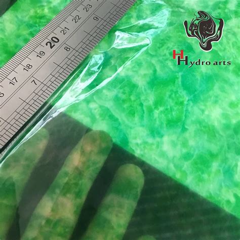 Car Decoration Jade Green Marble Hydro Water Transfer Printing Film