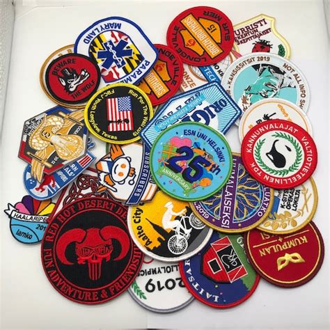 Custom Embroidered Patch Iron On Embroidered Patches Custom Etsy