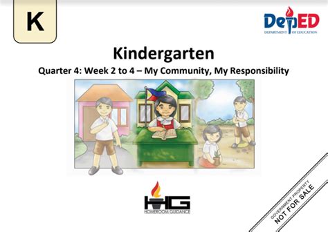 Homeroom Guidance Kindergarten Fourth Quarter