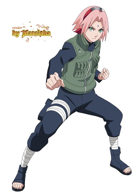 Sakura By Marcinha20 On Deviantart Sakura Haruno Anime Ninja Naruto