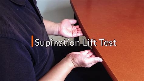 Supination Lift Test Sensitivity Archives Samarpan Physiotherapy Clinic