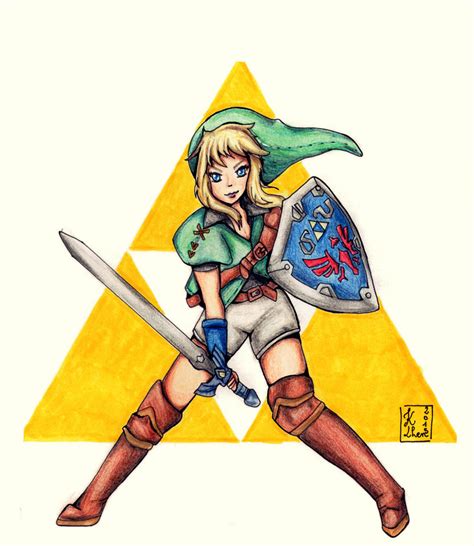 The Legend Of Zelda Link Genderbend By Keylhen On Deviantart