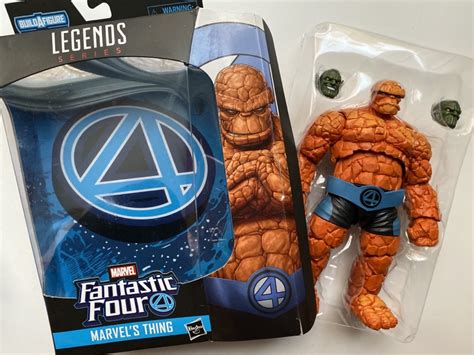 Marvel Legends 2020 Fantastic Four The Thing Figure Review Super