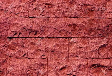 Marsala Stone Wall Texture Background Stock Photo Picture And