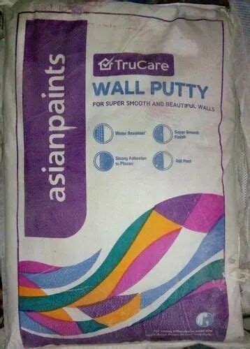 Asian Paints Wall Putty Packaging Size 40 Kg Packaging Type Bag