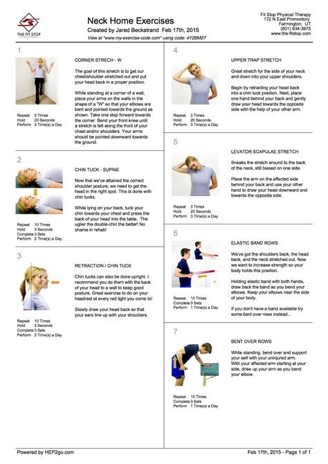 Feel Better Now Series Home Exercises To Treat Neck Pain Part 2