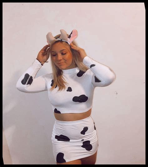 Cow Costume Doja Cat Moo Costume Clueless Halloween Costume Cow
