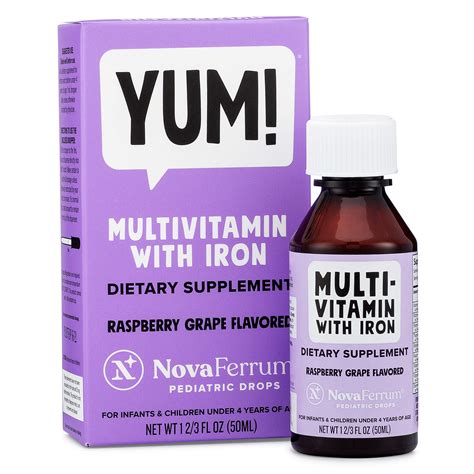 Novaferrum Yum Multivitamin With Iron For Infants And Toddlers