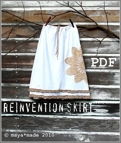 The Reinvention Skirt Pdf Now Available Diy Sewing Diy Clothes