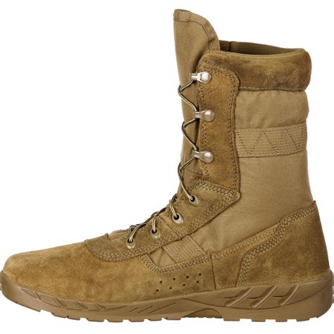 Rocky Lightweight Coyote Brown Commercial Military Boot
